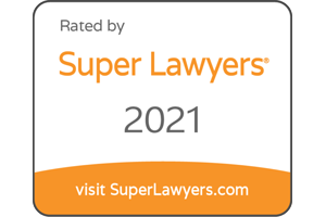 Super Lawyers Badge 2021